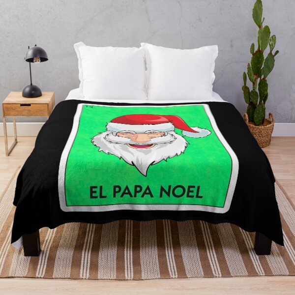 Item preview, El Papa Noel Father Christmas Card Mexican Lottery designed and sold by PNGShop.