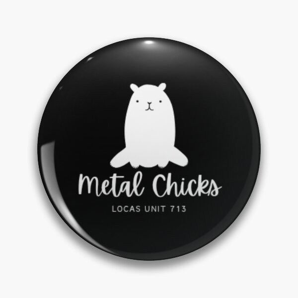 Item preview, Unit 713 Metal Chicks Bear designed and sold by Unit713-Shop.