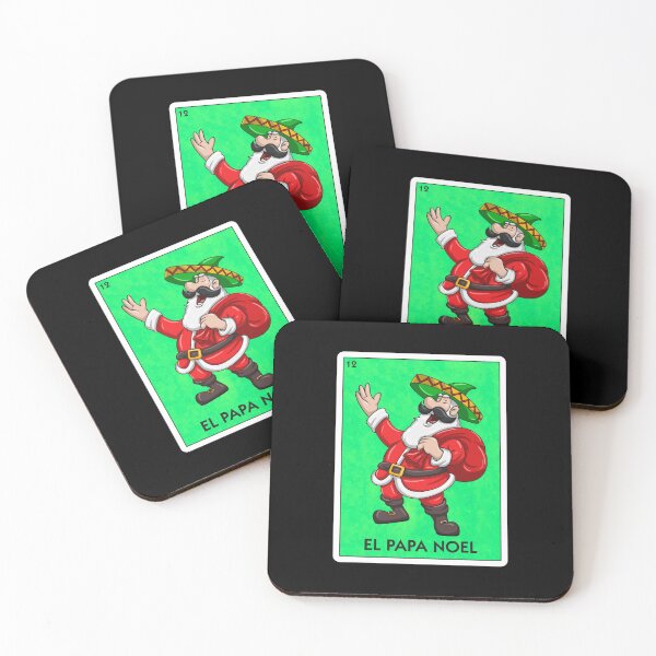 Artikelvorschau, El Papa Noel Father Christmas Card Mexican Lottery Card entworfen und verkauft von PNGShop.