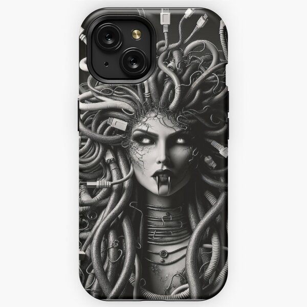 Dead Inside Medusa Gorgon Snake Lover Mythology' Organic Contrast