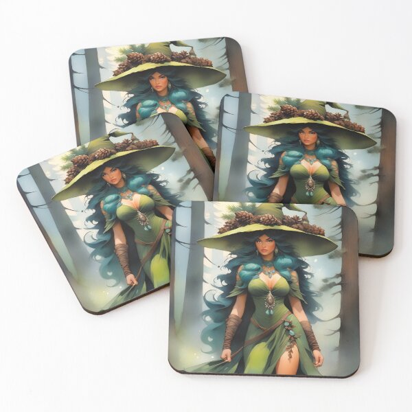 Item preview, Enchanted Forest Witch: Embrace Nature's Magic designed and sold by ZipperDragon88.