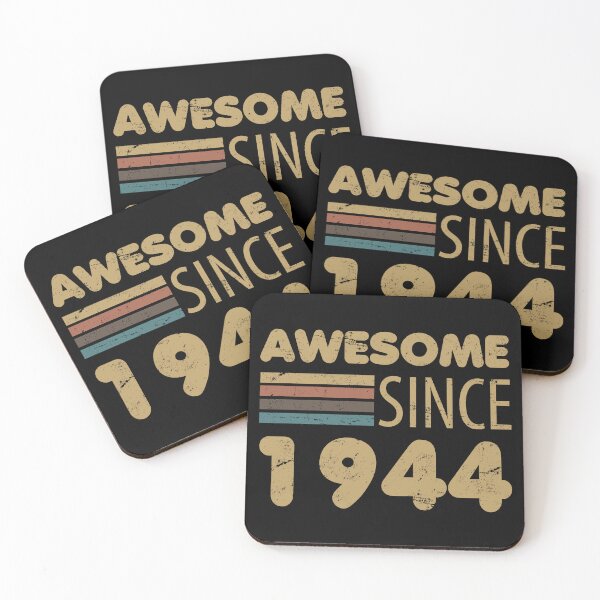 Item preview, Awesome Since 1944 80th Birthday designed and sold by thepixelgarden.