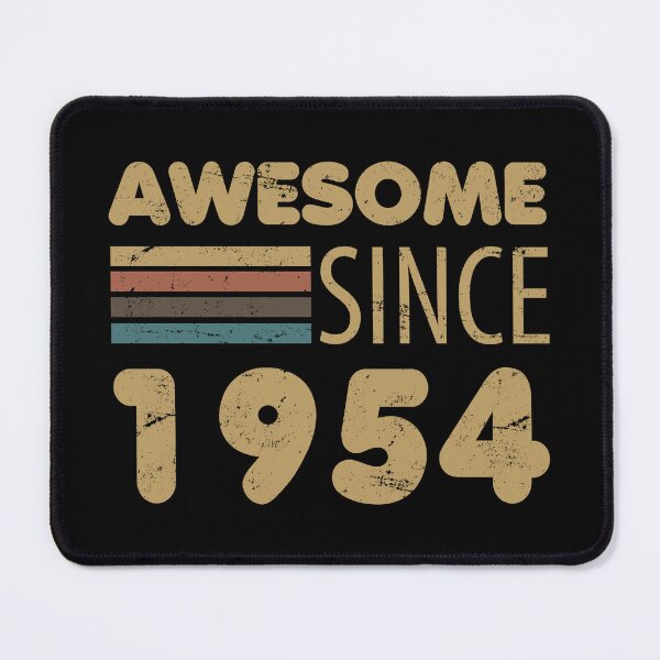 Item preview, Awesome Since 1954 70th Birthday designed and sold by thepixelgarden.