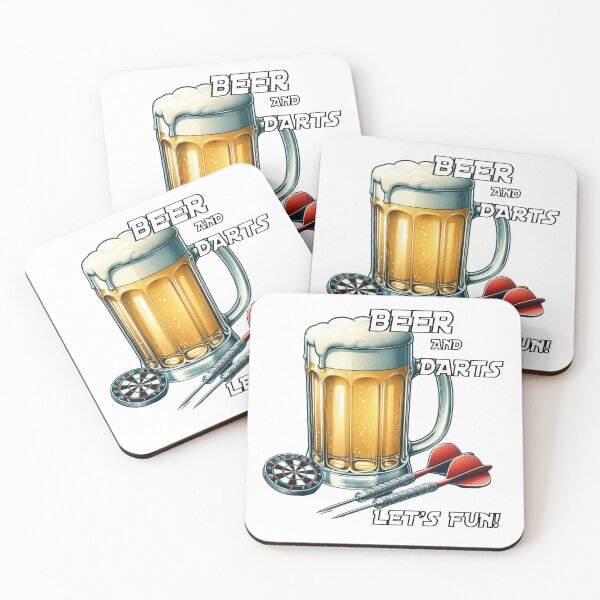 Item preview, Beer and Darts, Let's fun designed and sold by BioFaStore.