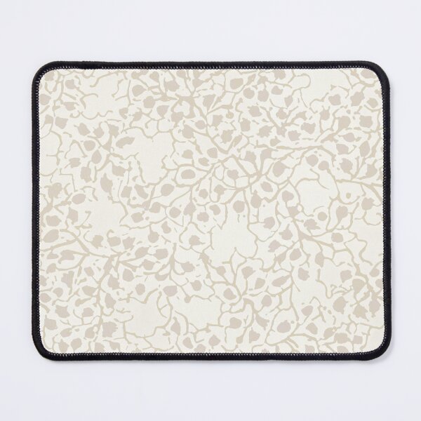Item preview, Abstract floral pattern on beige designed and sold by crumbs-of-life.