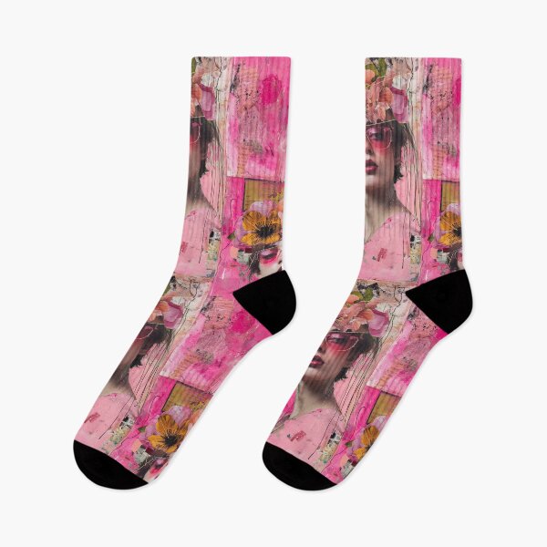 Item preview, Pink Hippie: A Collage designed and sold by thegirlyshoppe.