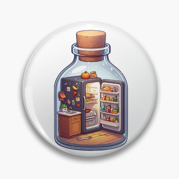 Item preview, Refrigerator in a Bottle designed and sold by stickyfoot.