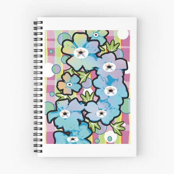 Item preview, Pale Blue Flowers designed and sold by Rickybrook.