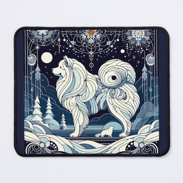 Item preview, Artistic Fusion: Samoyed Serenity designed and sold by PawspectCreate.