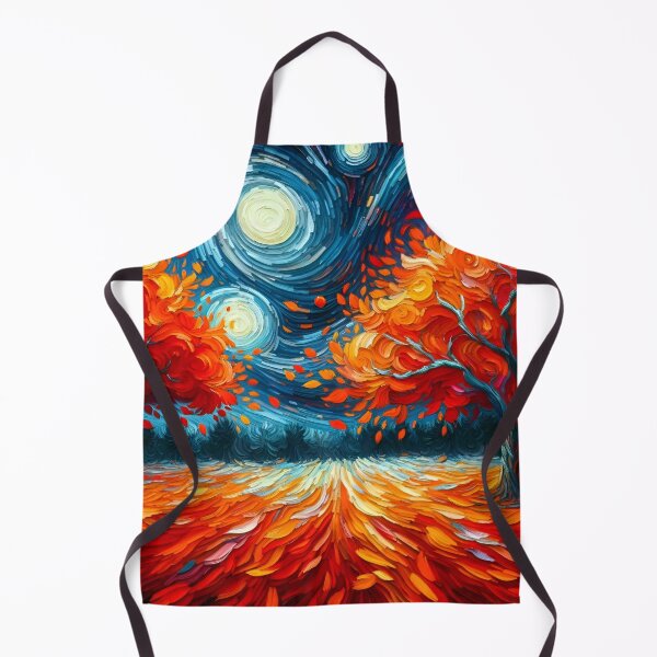 Item preview, Blazing leaves and the three moons designed and sold by AJSRPrints.