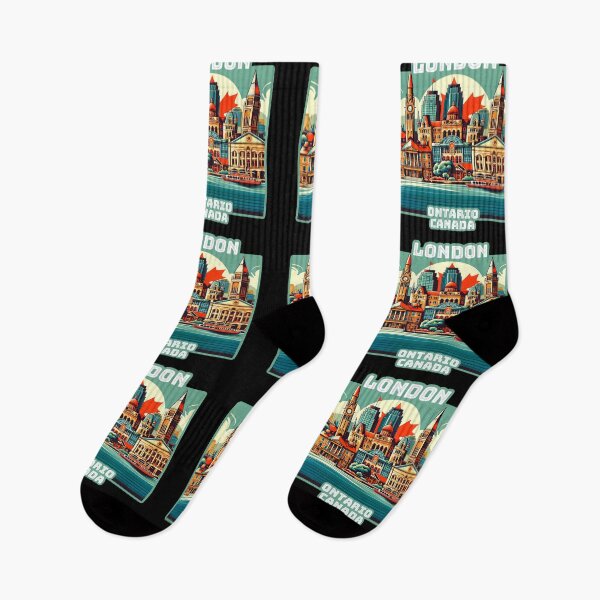 Item preview, London, Ontario Canada Retro Skyline designed and sold by Unitepeople.