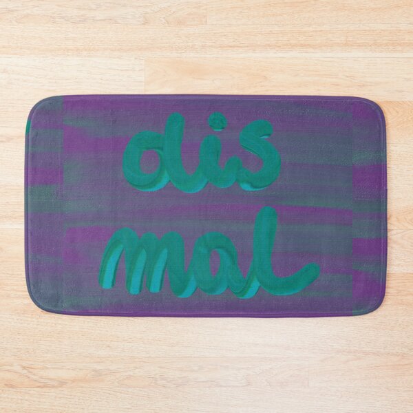 Item preview, DISMAL word art print designed and sold by nataliavandalia.