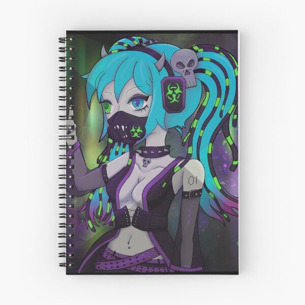 Item preview, Cyber Goth Hatsune Miku designed and sold by ZombieCheshire.
