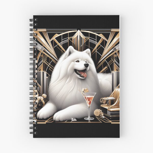 Item preview, Whimsical Samoyed Dreamscape designed and sold by PawspectCreate.