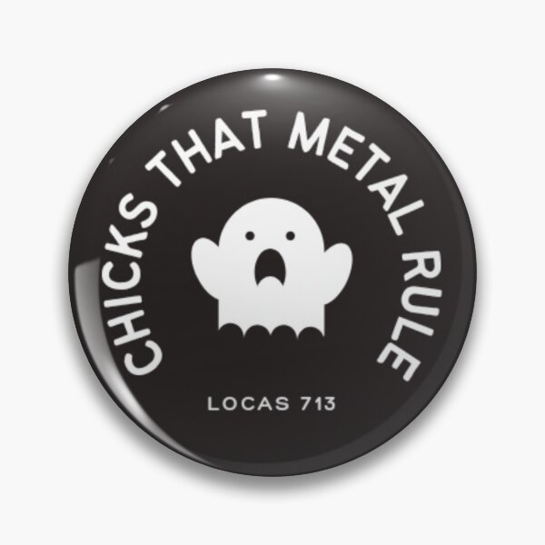Item preview, Unit 713 Chicks That Metal Rule Ghost designed and sold by Unit713-Shop.