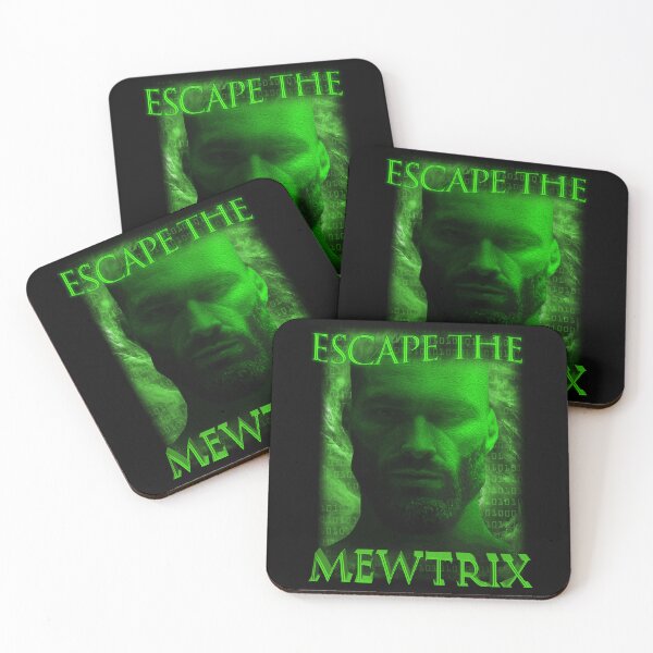 Item preview, Escape The Mewtrix designed and sold by ZenReiArt.