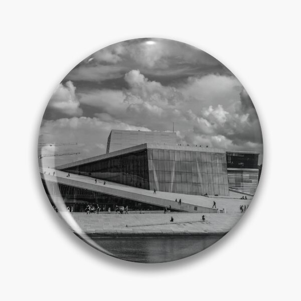 Item preview, Black and White Oslo Norway Europe designed and sold by ShopJoel.