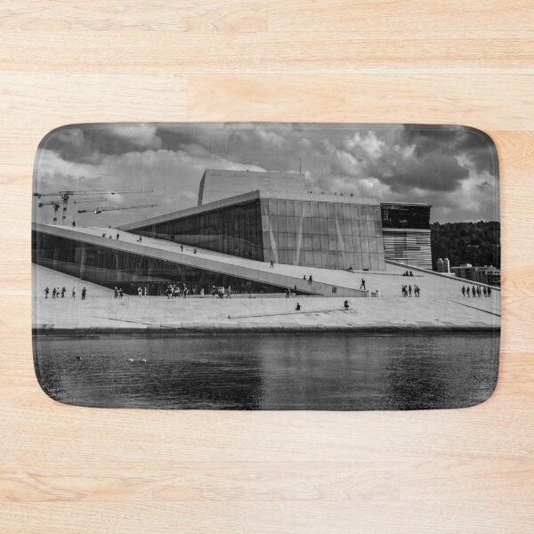 Item preview, Black and White Oslo Norway Europe designed and sold by ShopJoel.