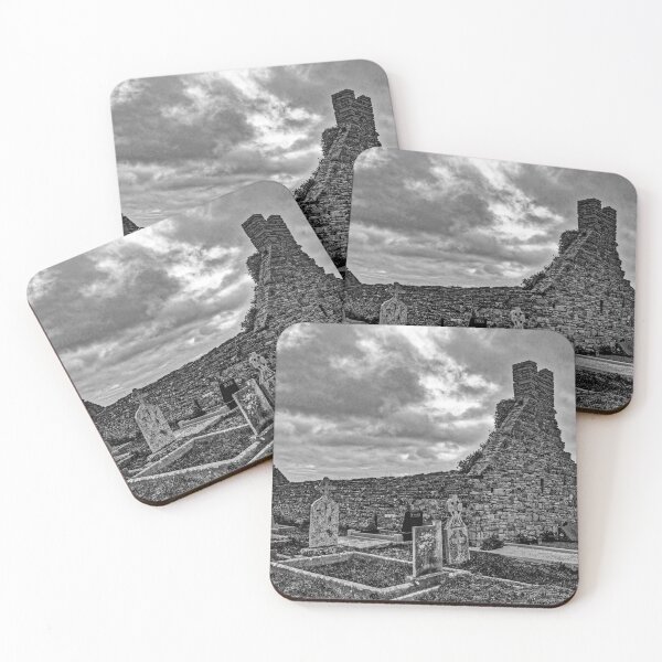 Item preview, St John's Church in Ruins, Co, Clare - BW designed and sold by Brian Shaw.