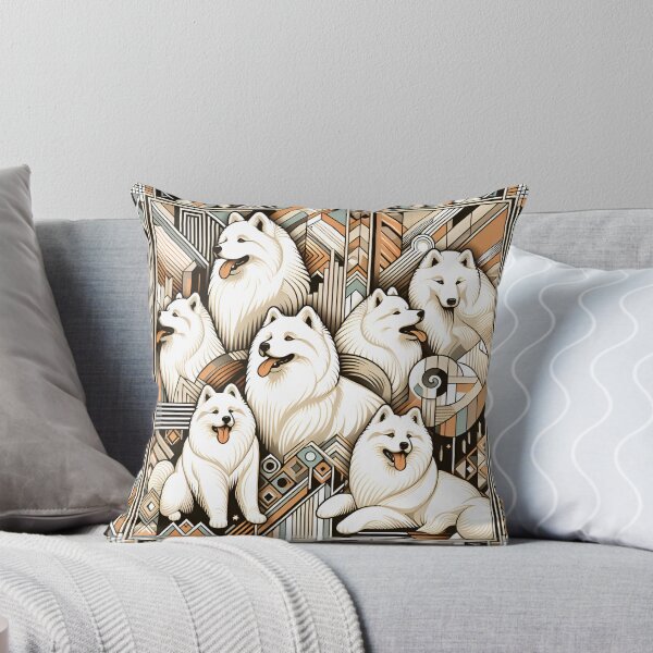 Item preview, Artistic Embrace: Samoyed Love designed and sold by PawspectCreate.