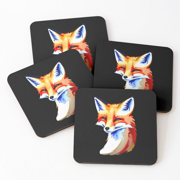 Item preview, Abstract Watercolor Fox designed and sold by worldofwhisper.