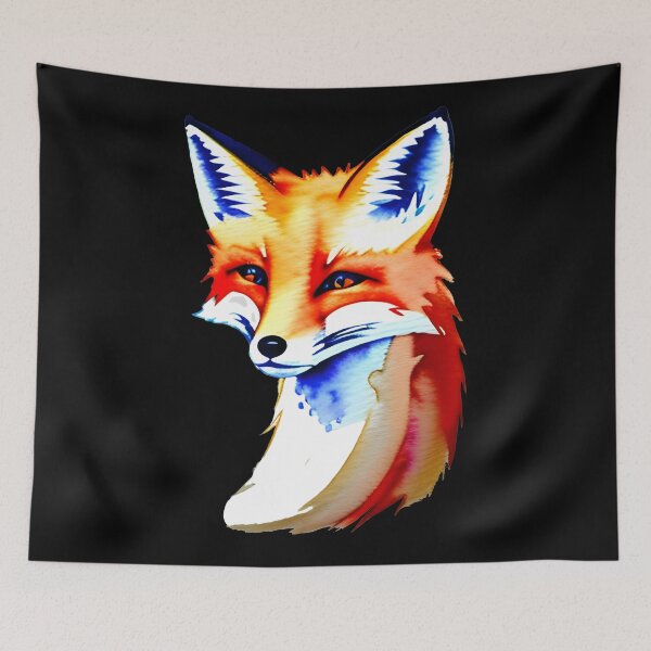 Item preview, Abstract Watercolor Fox designed and sold by worldofwhisper.