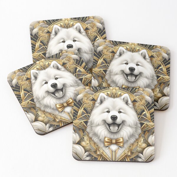 Artikelvorschau, Samoyed Splendor: A Common Dog's Art entworfen und verkauft von PawspectCreate.