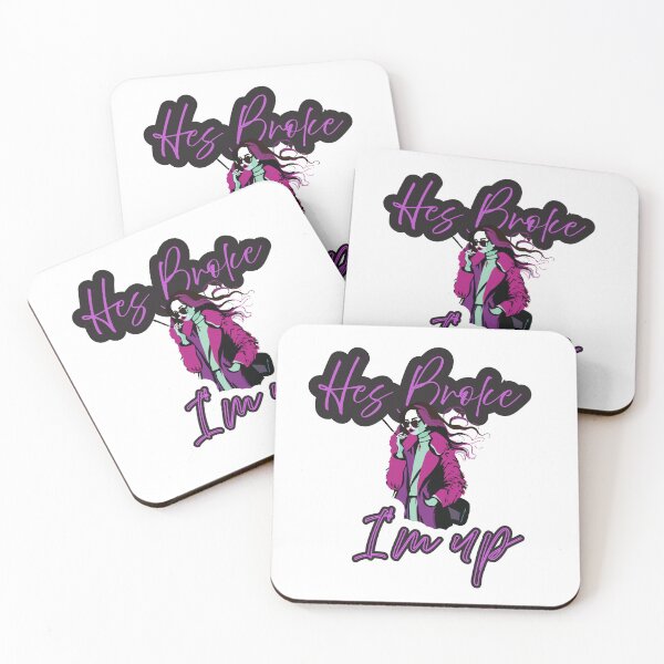 Item preview, He's Broke / I'm Up designed and sold by Squiddlediddle.