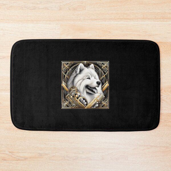 Item preview, Samoyed Bliss in Cartoon Form designed and sold by PawspectCreate.