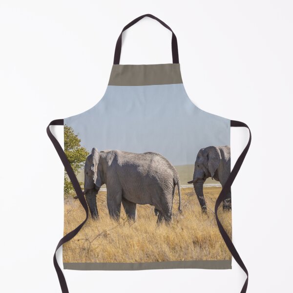 Item preview, Namibia. Etosha National Park. Elephants in Savannah. designed and sold by vadim19.