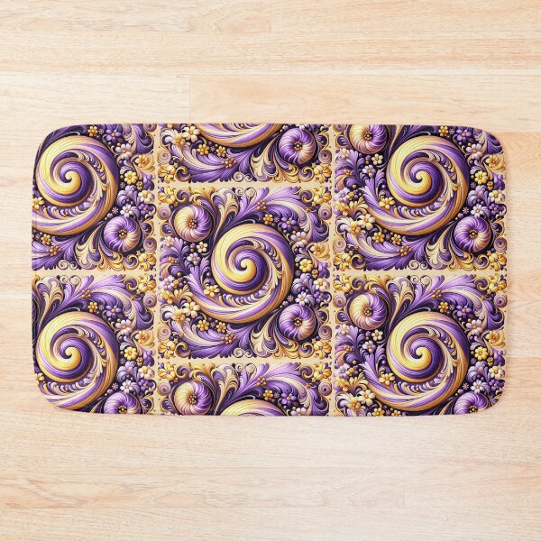 Item preview, Provencal Pattern Ametrine Swirl designed and sold by Crypto Tography.