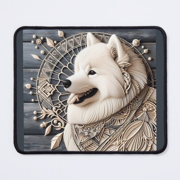 Item preview, Samoyed Joy: Artistic Expression designed and sold by PawspectCreate.