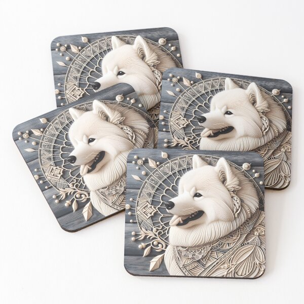 Item preview, Samoyed Joy: Artistic Expression designed and sold by PawspectCreate.