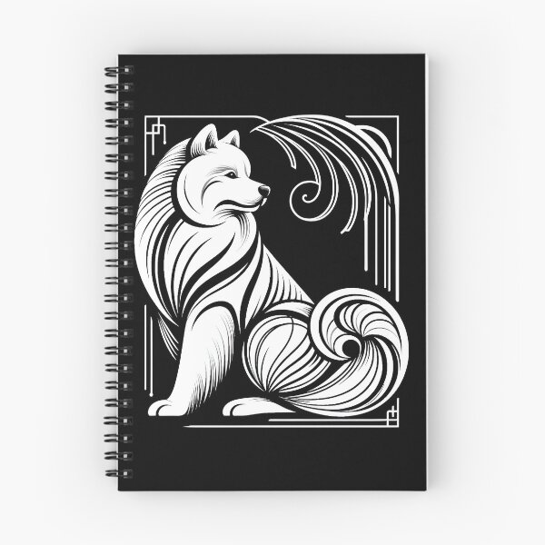 Item preview, Samoyed Serenity in Artistic Form designed and sold by PawspectCreate.