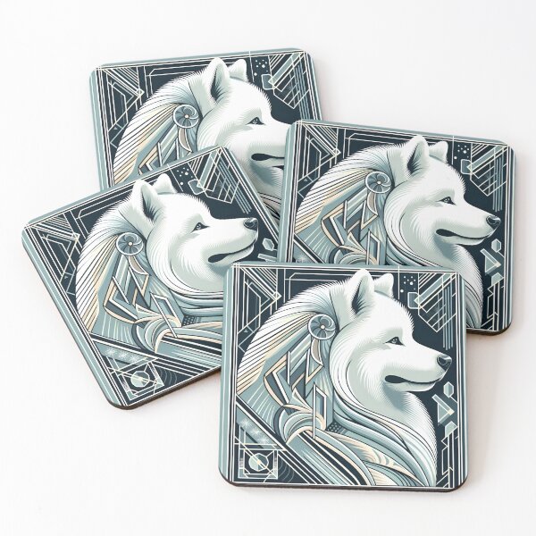Item preview, Artistic Fusion: Samoyed Delight designed and sold by PawspectCreate.