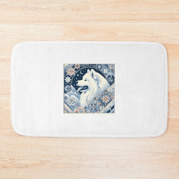Item preview, Vibrant Samoyed Cartoon Adventure designed and sold by PawspectCreate.