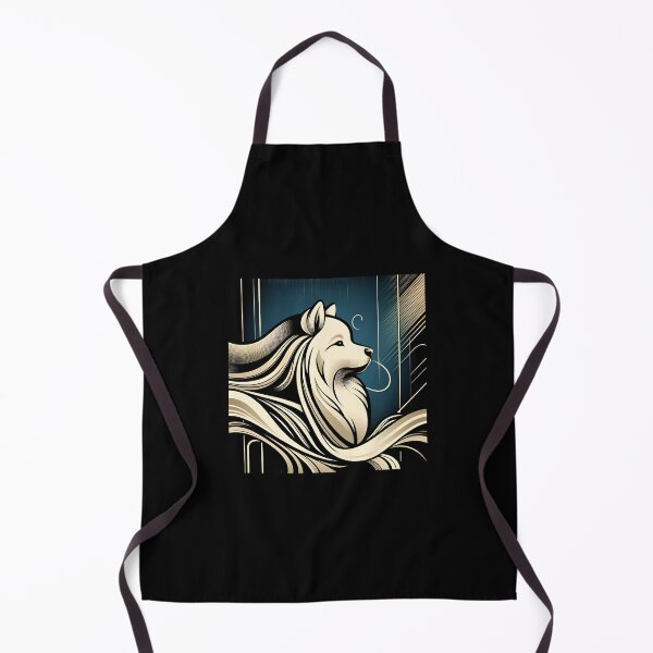 Item preview, Samoyed Elegance in Art Deco designed and sold by PawspectCreate.