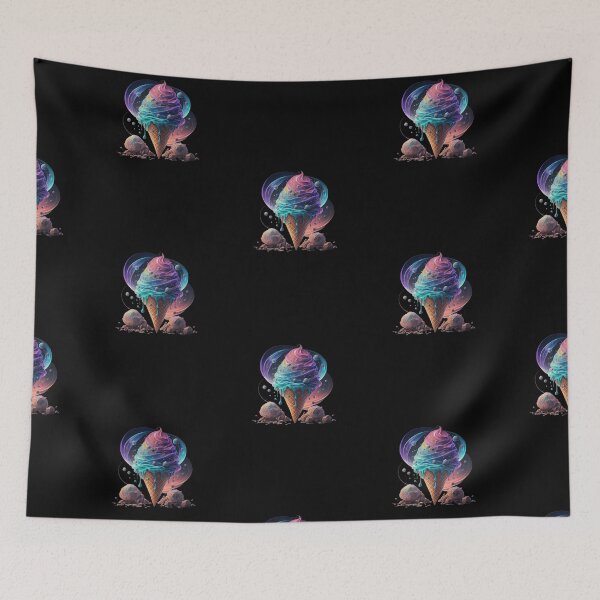 Item preview, Cosmic Colorful Ice Cream designed and sold by M R Design.