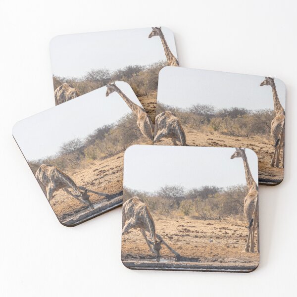 Item preview, Namibia. Etosha National Park. Two Giraffes.  designed and sold by vadim19.