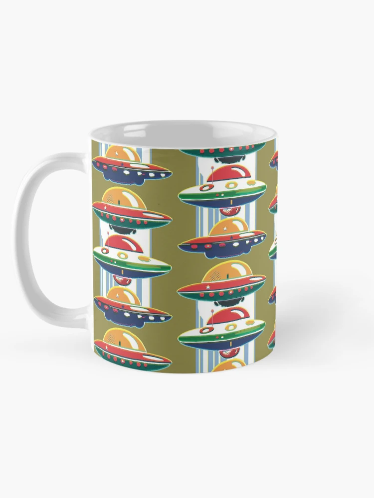 Thumbnail 5 of 6, Coffee Mug, UFO Stack designed and sold by Rickybrook.