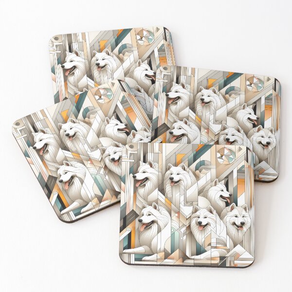 Item preview, Captivating Samoyed Dad Art designed and sold by PawspectCreate.