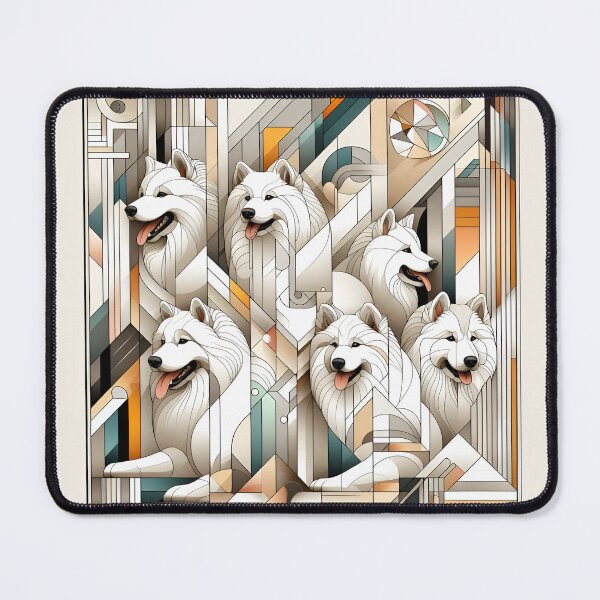 Item preview, Captivating Samoyed Dad Art designed and sold by PawspectCreate.