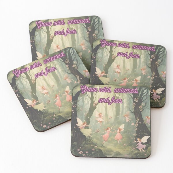 Item preview, Cottagecore - Fairies Dancing Be Free Affirmation 1 designed and sold by rylalgarra.