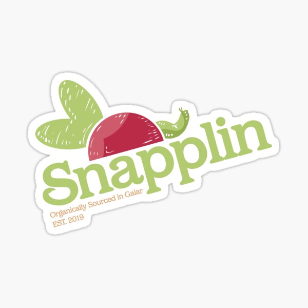 Snapplin Sticker