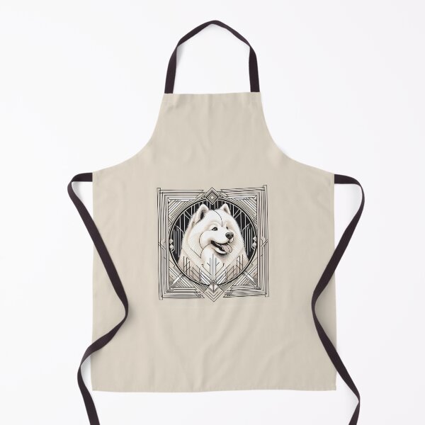 Item preview, Samoyed Splendor in Art Deco designed and sold by PawspectCreate.