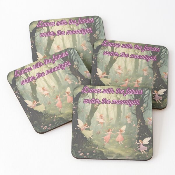 Item preview, Copy of Cottagecore - Fairies Dancing Moonlight Affirmation 1 designed and sold by rylalgarra.