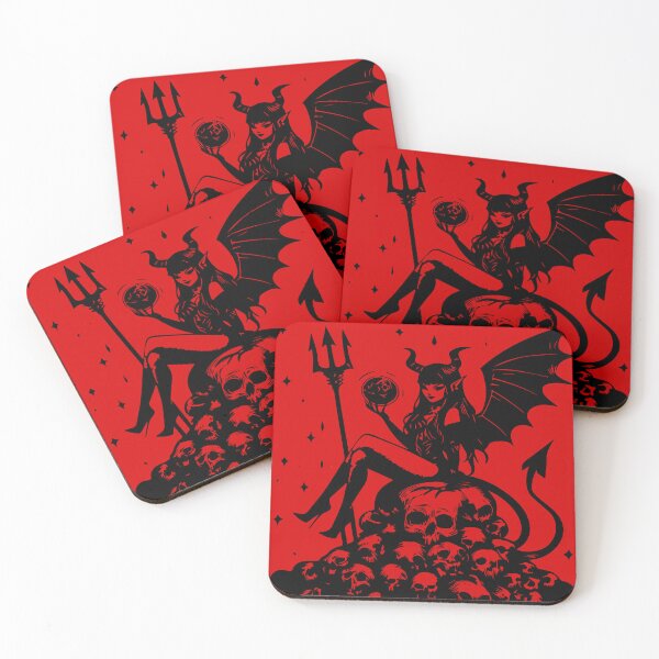 Item preview, Retro Devil Girl designed and sold by Texterns.