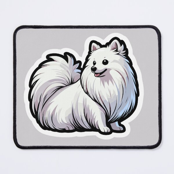 Item preview, Japanese Spitz Kawaii Cute Puppy Dog designed and sold by Elarex.