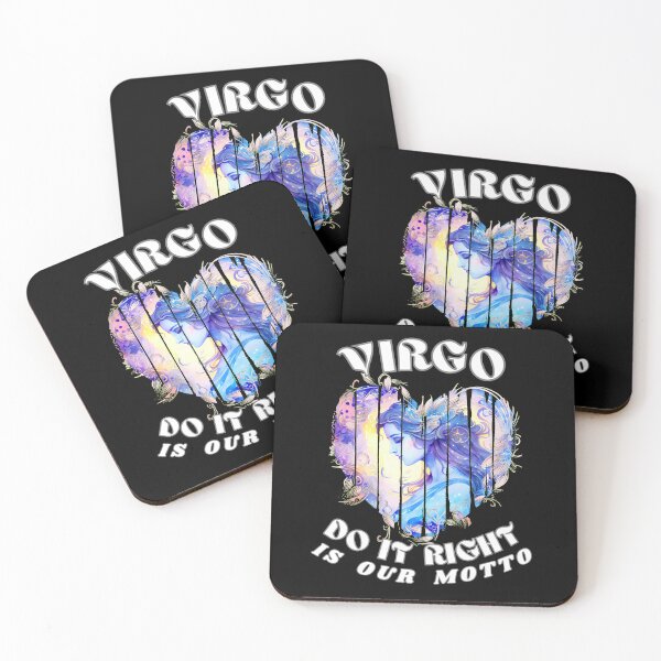 Item preview, Virgo. 'Do It Right' Is Our Motto. virgo august designed and sold by ZodiacWonders.