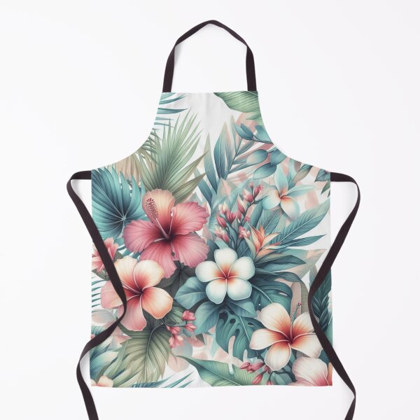 Item preview, Hawaiian Tropical Floral Seamless Pattern designed and sold by asbno19.